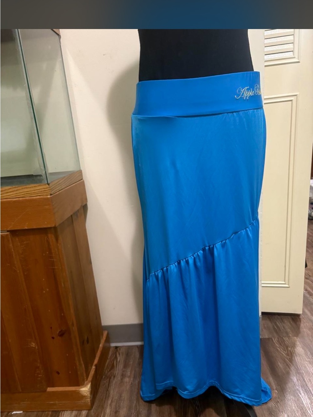 Apple Bottoms Vibrant Blue Maxi Skirt